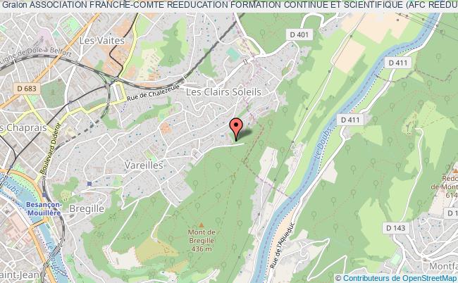 plan association Association Franche-comte Reeducation Formation Continue Et Scientifique (afc Reeducation) Besançon