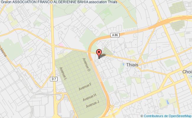 plan association Association Franco Algerienne Bahia Thiais