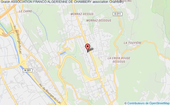 plan association Association Franco Algerienne De Chambery Chambéry