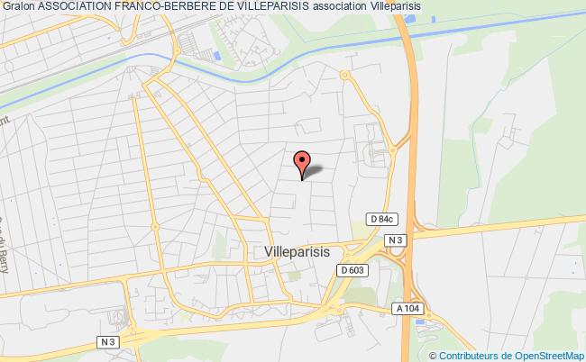 plan association Association Franco-berbere De Villeparisis Villeparisis