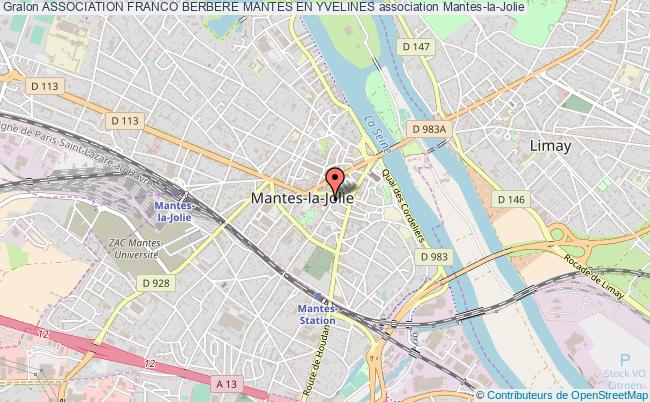 plan association Association Franco Berbere Mantes En Yvelines Mantes-la-Jolie