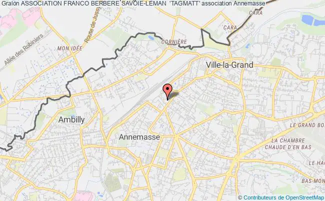 plan association Association Franco Berbere Savoie-leman  'tagmatt' Annemasse