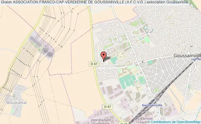 plan association Association Franco-cap-verdienne De Goussainville (a.f.c.v.g.) Goussainville