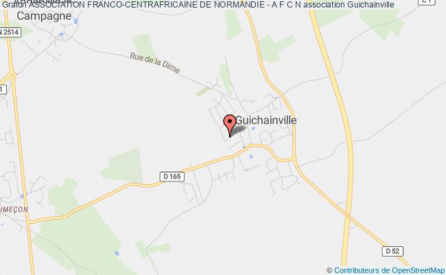 plan association Association Franco-centrafricaine De Normandie - A F C N Guichainville