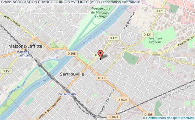 plan association Association Franco-chinois Yvelines (afcy) Sartrouville