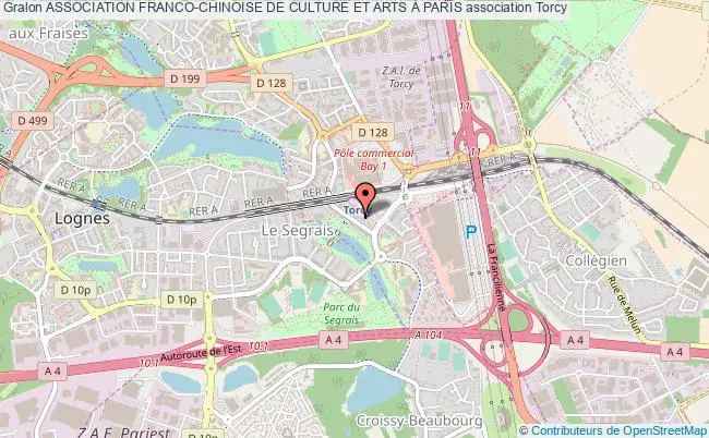 plan association Association Franco-chinoise De Culture Et Arts À Paris Torcy