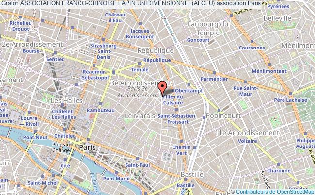 plan association Association Franco-chinoise Lapin Unidimensionnel(afclu) Paris