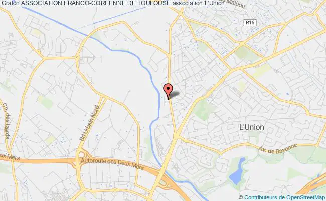 plan association Association Franco-coreenne De Toulouse Union