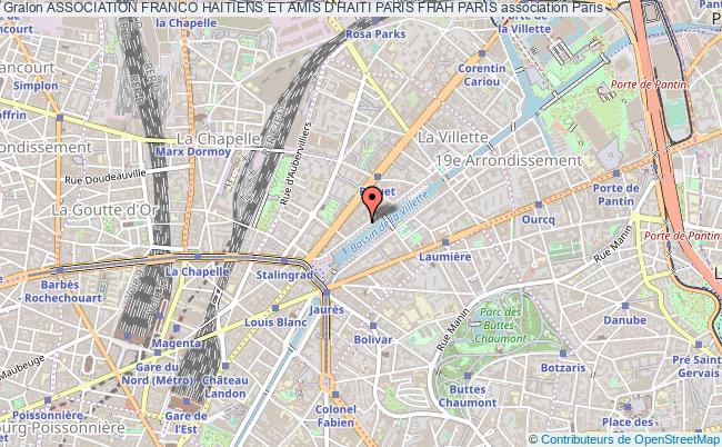 plan association Association Franco Haitiens Et Amis D'haiti Paris Fhah Paris Paris