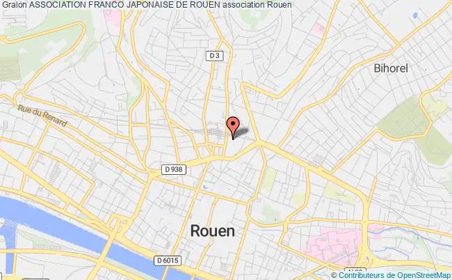 plan association Association Franco Japonaise De Rouen Rouen