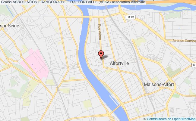 plan association Association Franco-kabyle D'alfortville (afka) Alfortville