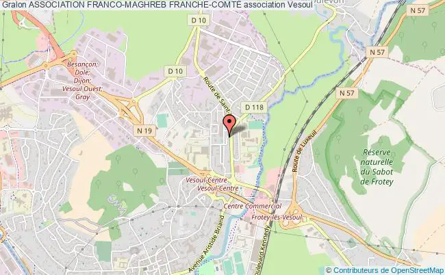 plan association Association Franco-maghreb Franche-comtÉ Vesoul