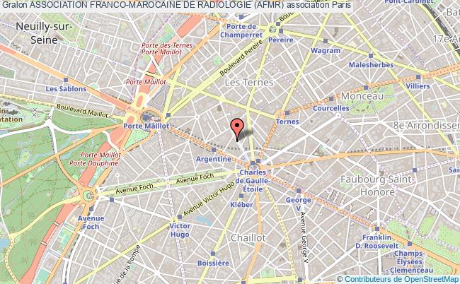 plan association Association Franco-marocaine De Radiologie (afmr) Paris