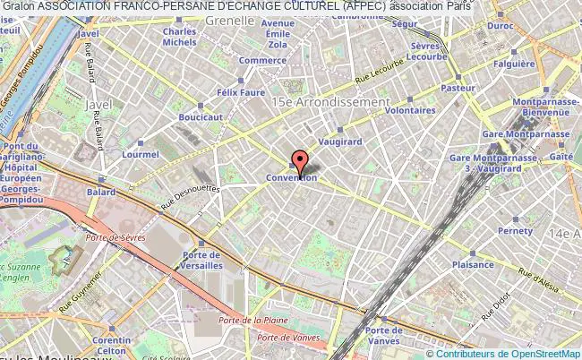 plan association Association Franco-persane D'echange Culturel (afpec) Paris