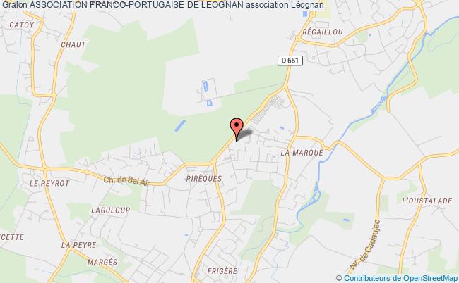 plan association Association Franco-portugaise De Leognan Léognan