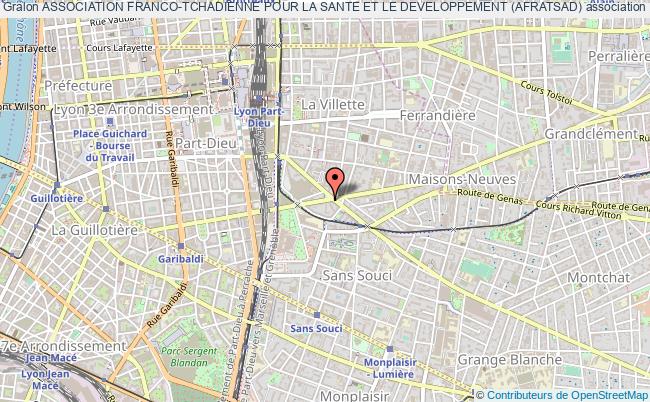 plan association Association Franco-tchadienne Pour La Sante Et Le Developpement (afratsad) Lyon