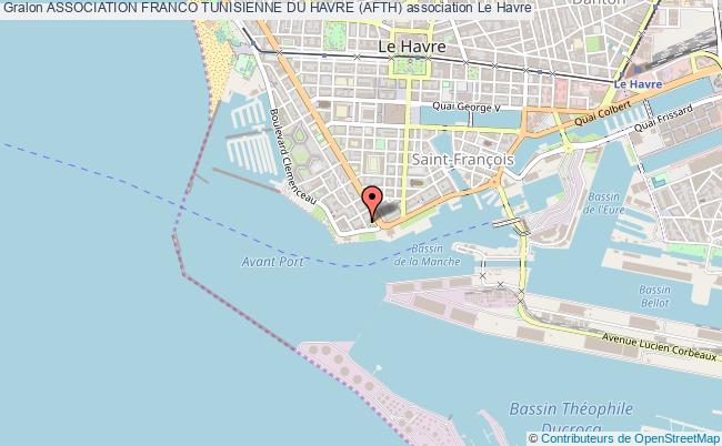 plan association Association Franco Tunisienne Du Havre (afth) Le    Havre