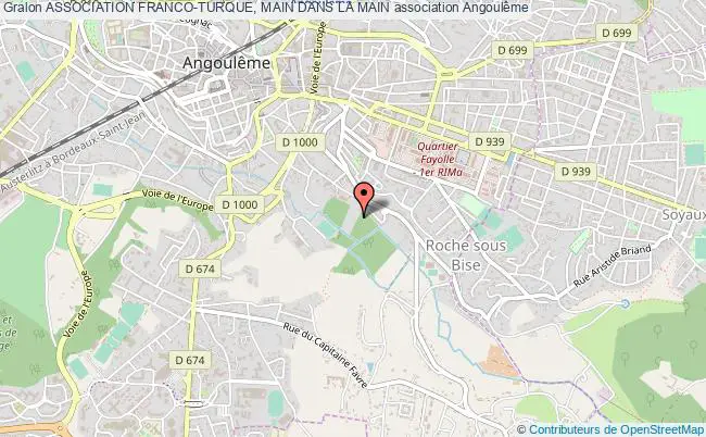 plan association Association Franco-turque, Main Dans La Main Angoulême
