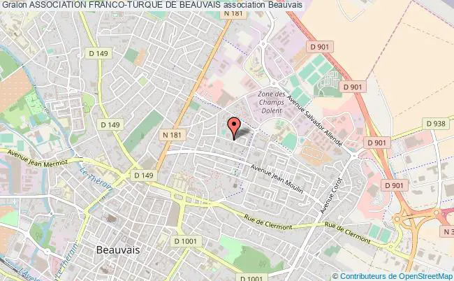 plan association Association Franco-turque De Beauvais Beauvais