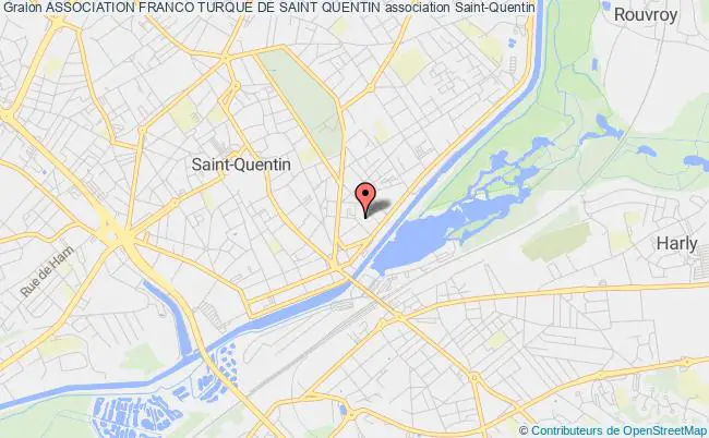 plan association Association Franco Turque De Saint Quentin Saint-Quentin