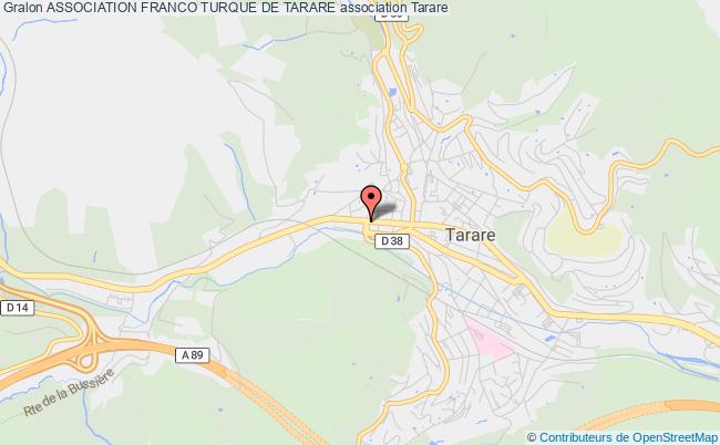 plan association Association Franco Turque De Tarare Tarare