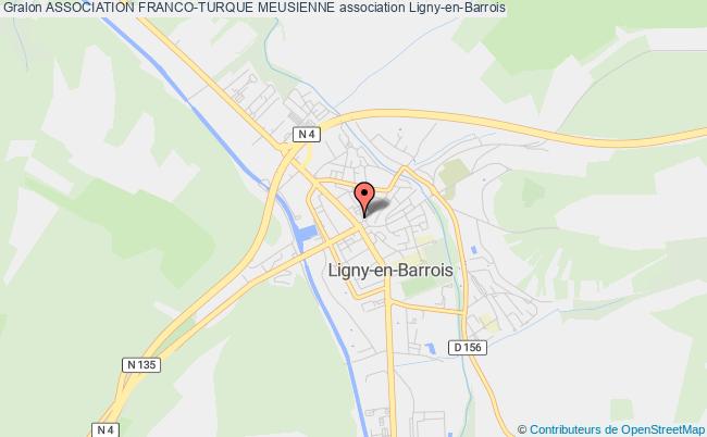 plan association Association Franco-turque Meusienne Ligny-en-Barrois