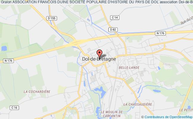 plan association Association Francois Duine Societe Populaire D'histoire Du Pays De Dol Dol-de-Bretagne