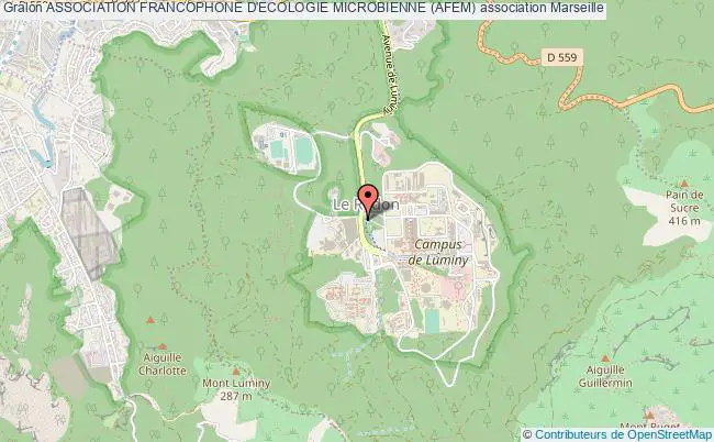 plan association Association Francophone D'ecologie Microbienne (afem) Marseille