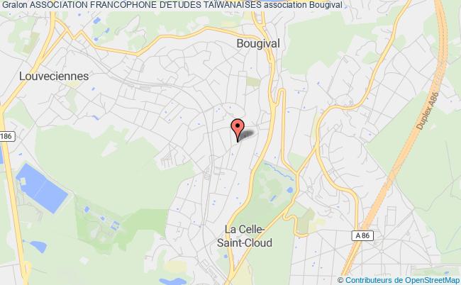 plan association Association Francophone D'etudes TaÏwanaises Bougival