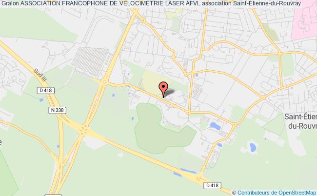 plan association Association Francophone De Velocimetrie Laser Afvl Saint-Étienne-du-Rouvray