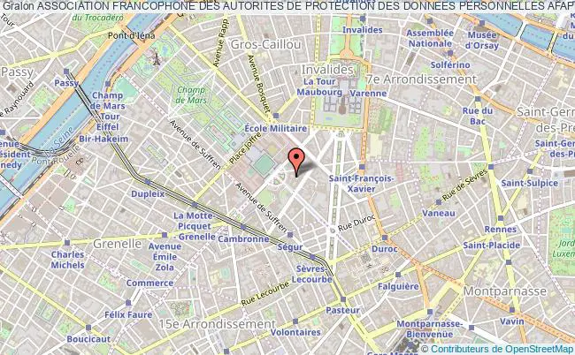 plan association Association Francophone Des Autorites De Protection Des Donnees Personnelles Afapdp Paris