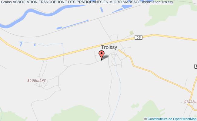 plan association Association Francophone Des Pratiquants En Micro Massage Troissy