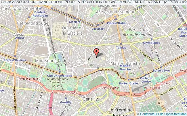 plan association Association Francophone Pour La Promotion Du Case Management En Sante (afpcms) Paris
