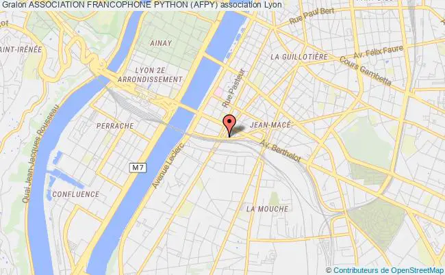 plan association Association Francophone Python (afpy) Lyon