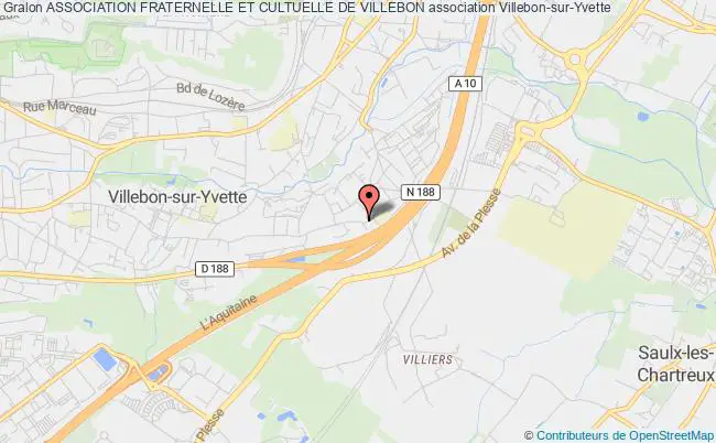 plan association Association Fraternelle Et Cultuelle De Villebon Villebon-sur-Yvette