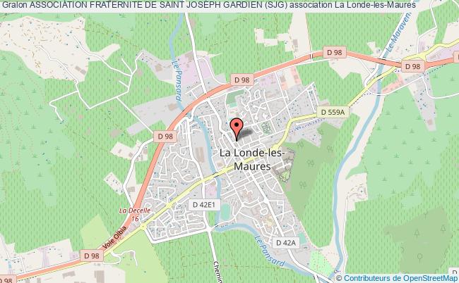 plan association Association Fraternite De Saint Joseph Gardien (sjg) La    Londe-les-Maures