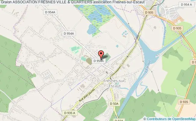 plan association Association Fresnes Ville & Quartiers Fresnes-sur-Escaut