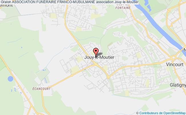 plan association Association FunÉraire Franco-musulmane Jouy-le-Moutier