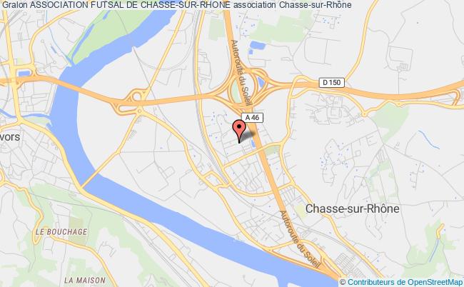 plan association Association Futsal De Chasse-sur-rhone Chasse-sur-Rhône