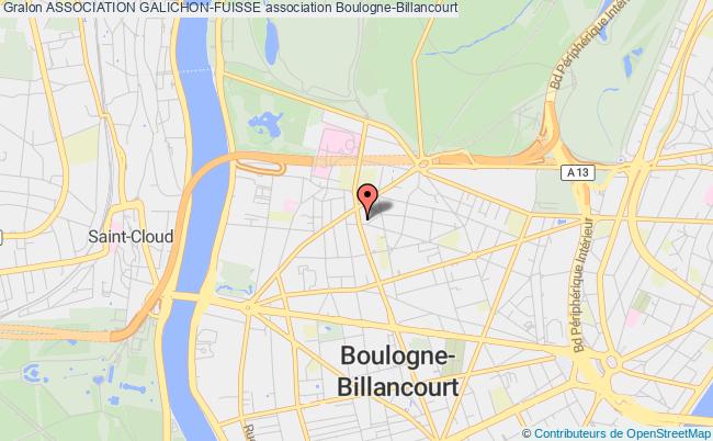 plan association Association Galichon-fuisse Boulogne-Billancourt