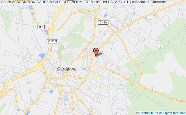 plan association Association Gardannaise Des Infirmieres Liberales (a. G. I. L.) Gardanne