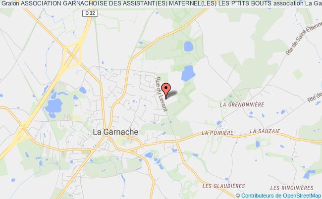 plan association Association Garnachoise Des Assistant(es) Maternel(les) Les P'tits Bouts La    Garnache