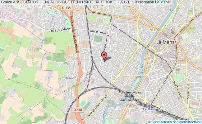 ASSOCIATION GENEALOGIQUE D'ENTRAIDE SARTHOISE  - A.G.E.S