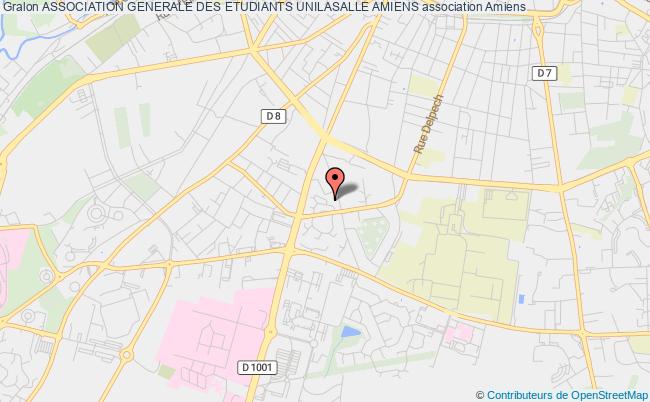 plan association Association Generale Des Etudiants Unilasalle Amiens Amiens