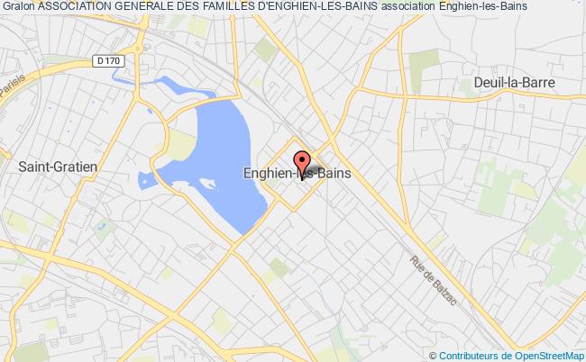 plan association Association Generale Des Familles D'enghien-les-bains Enghien-les-Bains