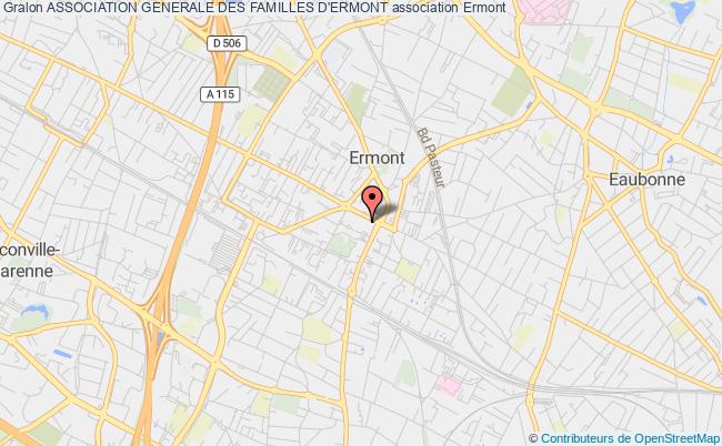 plan association Association Generale Des Familles D'ermont Ermont