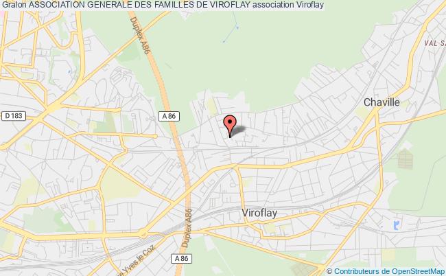 plan association Association Generale Des Familles De Viroflay Viroflay