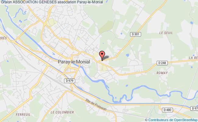 plan association Association Geneses Paray-le-Monial