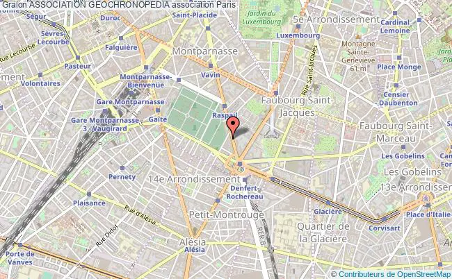 plan association Association Geochronopedia Paris