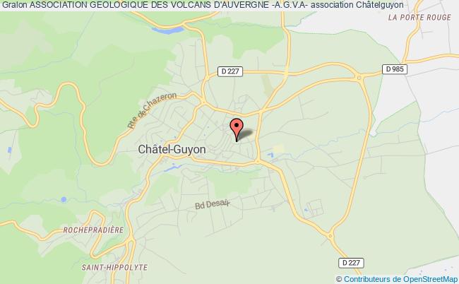 ASSOCIATION GEOLOGIQUE DES VOLCANS D'AUVERGNE -A.G.V.A-